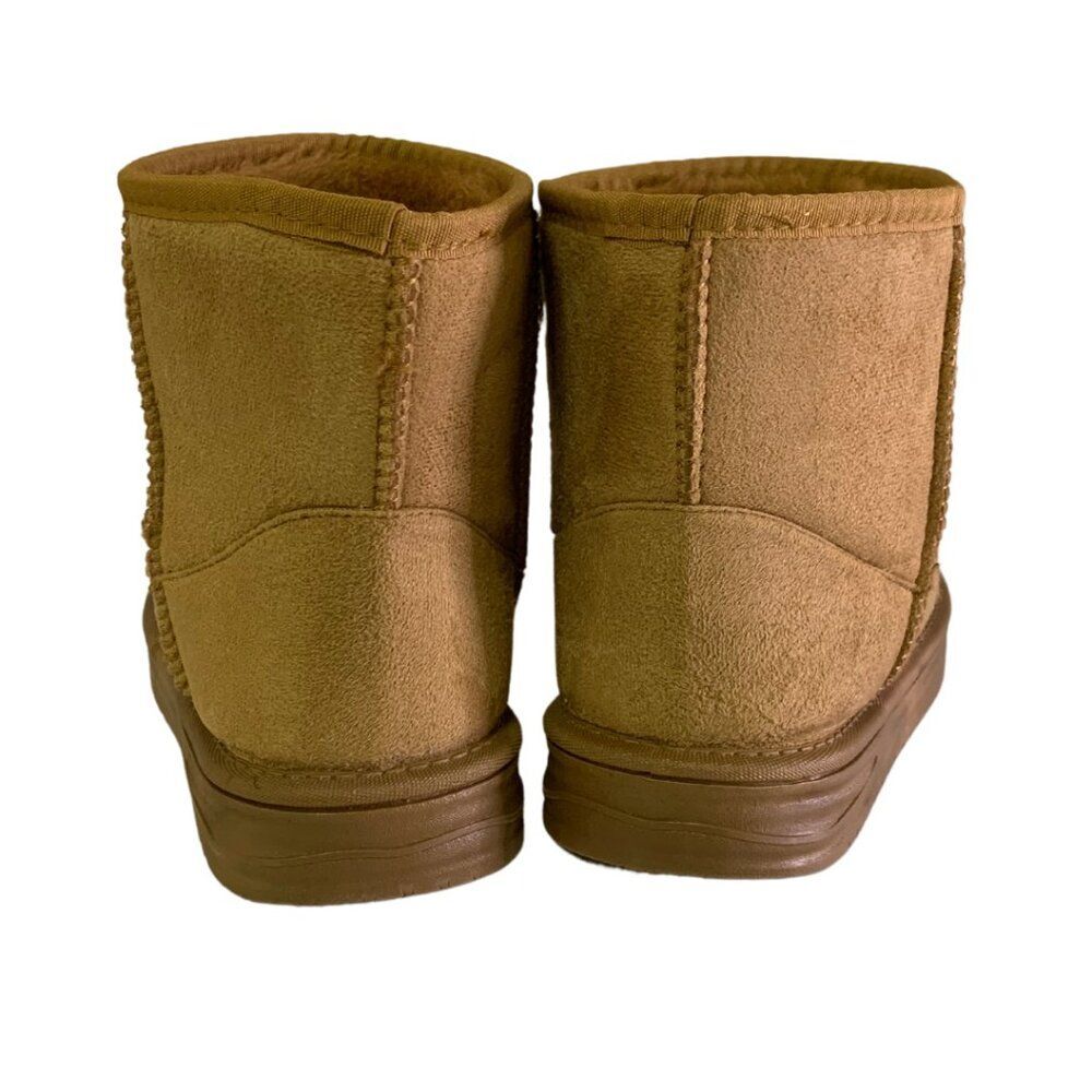 Cozy Ankle Snow Boots Winter Fashion Suede Boots for Women / Brown - Picture 5 of 8